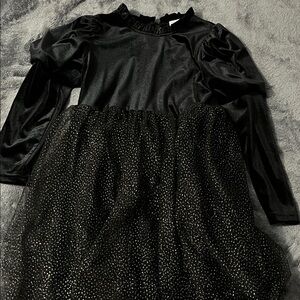 Grace Karin Black Velvet Dress